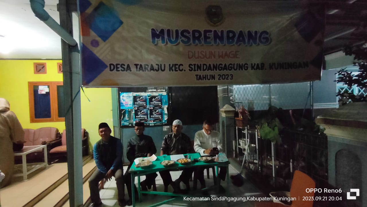 MUSRENBANGDUS WAGE 2023